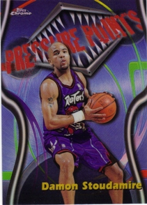 1997-98 Topps Chrome Season's Best Refractors #SB5 Damon Stoudamire