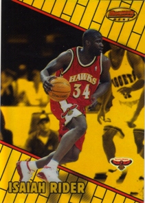 1999-00 Bowman's Best Refractors #16 Isaiah Rider