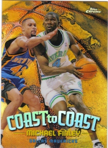 1998-99 Topps Chrome Coast to Coast Refractors #CC7 Michael Finley
