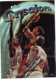 1997-98 Finest Refractors #283 Christian Laettner S