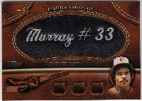 2011 Topps Glove Manufactured Leather Nameplates #EM Eddie Murray S2