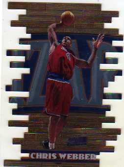 1997-98 Stadium Club Triumvirate #T3B Chris Webber
