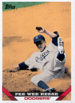 2010 Topps Vintage Legends Collection #VLC24 Pee Wee Reese