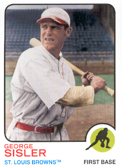 2010 Topps Vintage Legends Collection #VLC30 George Sisler