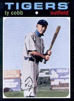 2010 Topps Vintage Legends Collection #VLC36 Ty Cobb