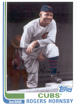 2010 Topps Vintage Legends Collection #VLC46 Rogers Hornsby