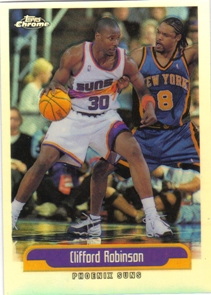 1999-00 Topps Chrome Refractors #153 Clifford Robinson