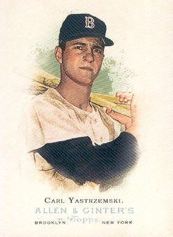 2006 Topps Allen and Ginter #277 Carl Yastrzemski