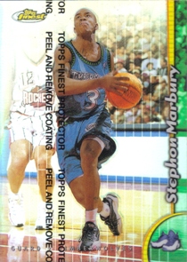 1998-99 Finest Refractors #180 Stephon Marbury