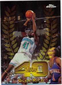 1997-98 Topps Chrome Topps 40 Refractors #T1 Glen Rice