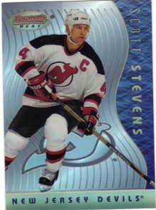 1995-96 Bowman Bowman's Best Refractors #BB4 Scott Stevens