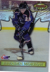 1997 Bowman CHL Bowman's Best Refractor #16 Brenden Morrow