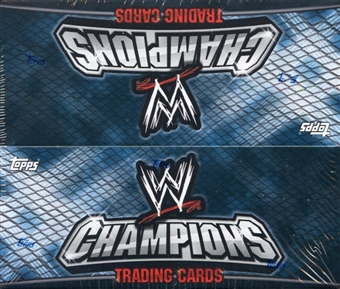 2011 Topps WWE Champions Wrestling Factory Sealed Hobby Box