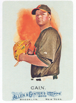 2010 Topps Allen and Ginter #141 Matt Cain
