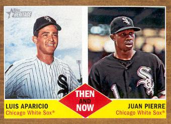 2011 Topps Heritage Then and Now #TN4 Luis Aparicio/Juan Pierre