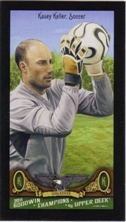 2011 Upper Deck Goodwin Champions Mini Black #107 Kasey Keller