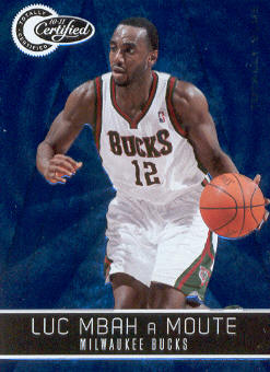 2010-11 Totally Certified Blue #13 Luc Mbah a Moute