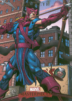 2007 Marvel Masterpieces #35 Hawkeye