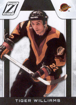 2010-11 Zenith #127 Tiger Williams