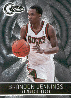 2010-11 Totally Certified #9 Brandon Jennings