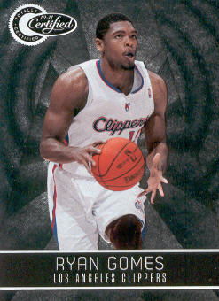 2010-11 Totally Certified #32 Ryan Gomes