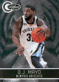 2010-11 Totally Certified #38 O.J. Mayo