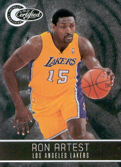 2010-11 Totally Certified #71 Ron Artest