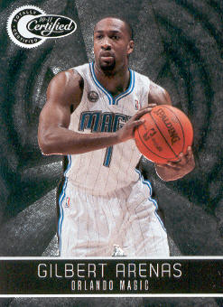 2010-11 Totally Certified #77 Gilbert Arenas