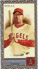 2011 Topps Allen and Ginter Mini Black #141 Vernon Wells