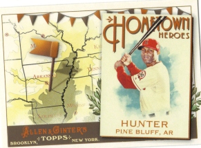 2011 Topps Allen and Ginter Hometown Heroes #HH26 Torii Hunter
