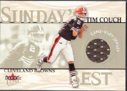 2001 Ultra Sunday's Best Jersey Tim Couch