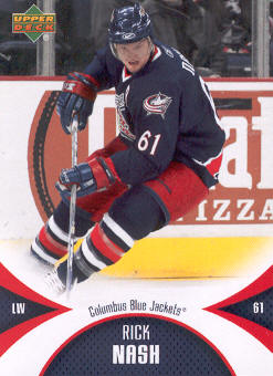 2006-07 UD Mini Jersey Collection #29 Rick Nash