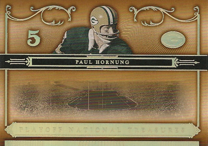 2006 Playoff National Treasures Gold #26 Paul Hornung