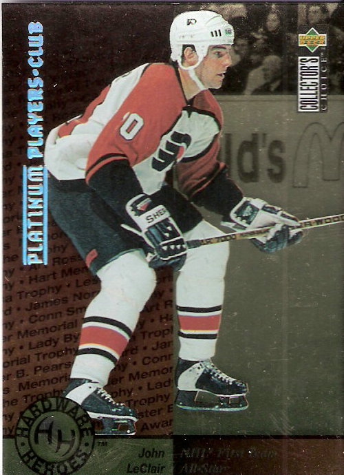 1995-96 Collector's Choice Player's Club Platinum #376 John LeClair HH