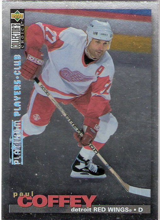 1995-96 Collector's Choice Player's Club Platinum #18 Paul Coffey