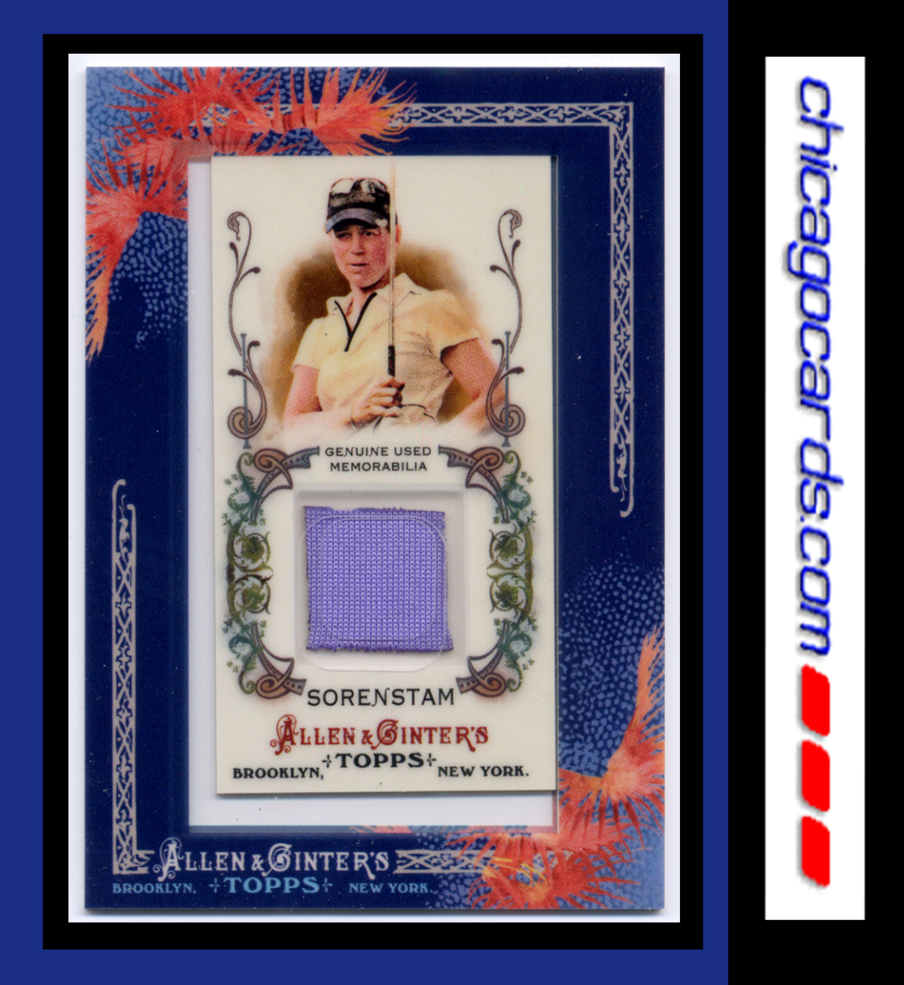 2011 Topps Allen and Ginter Relics #ASO Annika Sorenstam