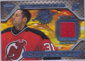 2000-01 Titanium Game Gear #107 Chris Terreri