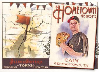 2011 Topps Allen and Ginter Hometown Heroes #HH64 Matt Cain