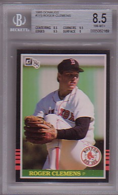 1985 Donruss #273 Roger Clemens RC