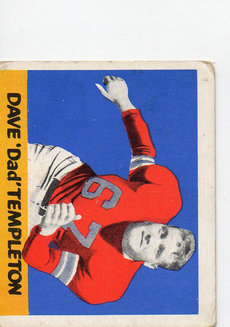 1948 Leaf #87 Dave Templeton RC
