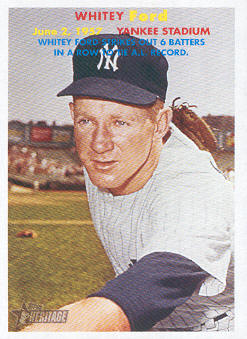 2006 Topps Heritage Flashbacks #WF Whitey Ford