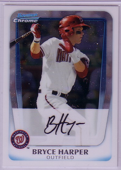 2011 Bowman Chrome Prospects #BCP1 Bryce Harper