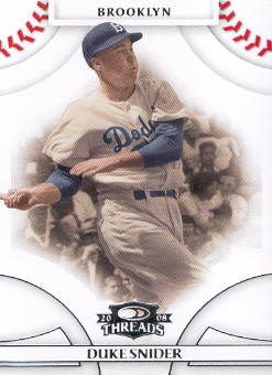 2008 Donruss Threads #13 Duke Snider