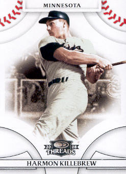 2008 Donruss Threads #30 Harmon Killebrew