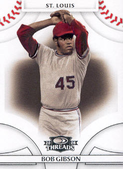 2008 Donruss Threads #45 Bob Gibson