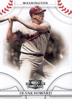 2008 Donruss Threads #50 Frank Howard