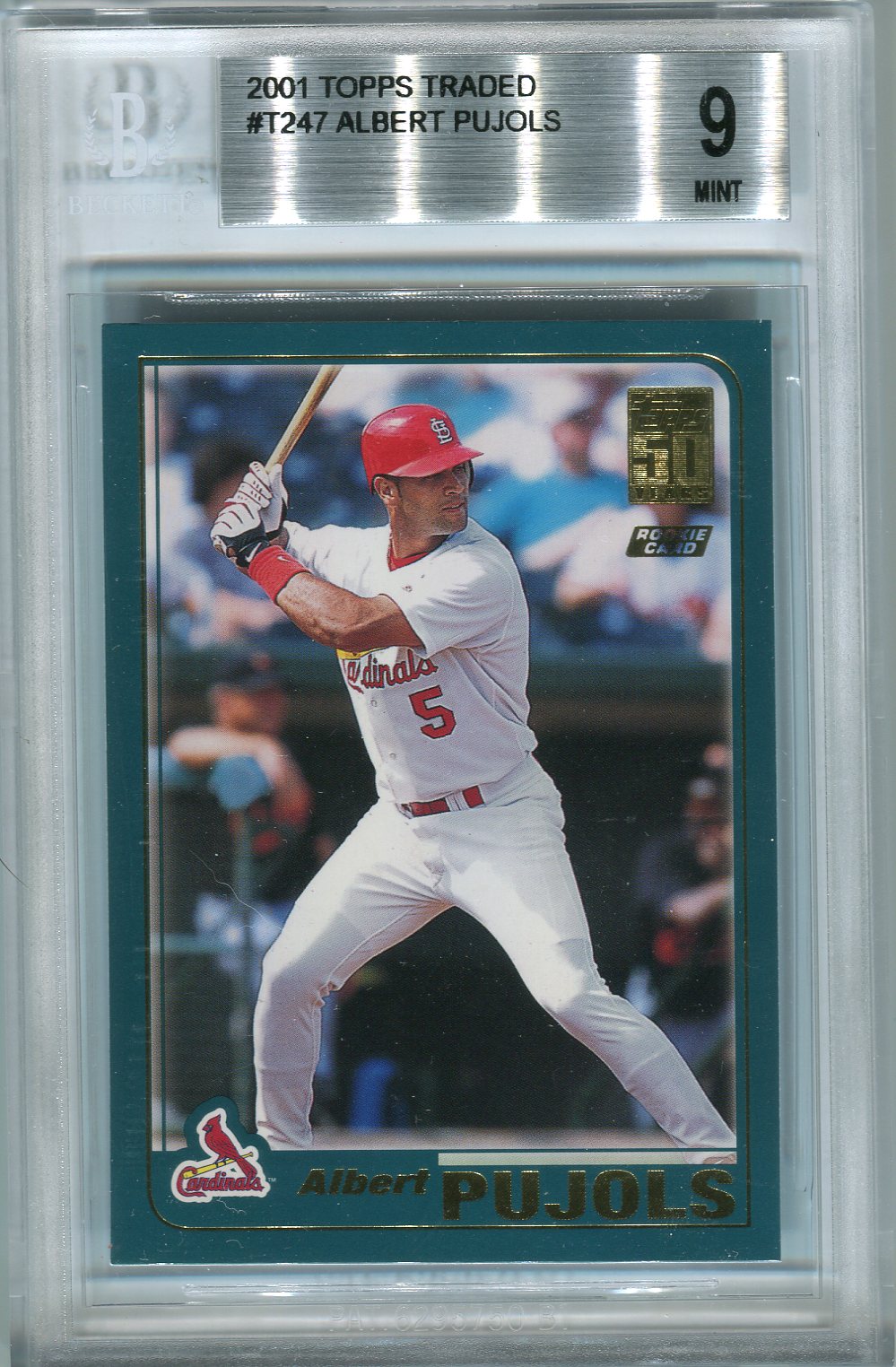 2001 Topps Traded #T247 Albert Pujols RC