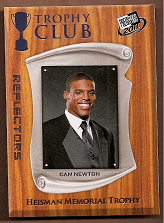 2011 Press Pass Reflectors Blue #57 Cam Newton TC