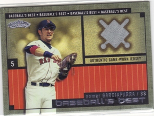 2002 Fleer Showcase Baseball's Best Memorabilia #7 Nomar Garciaparra Jsy