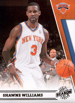 2010-11 Panini Season Update #18 Shawne Williams